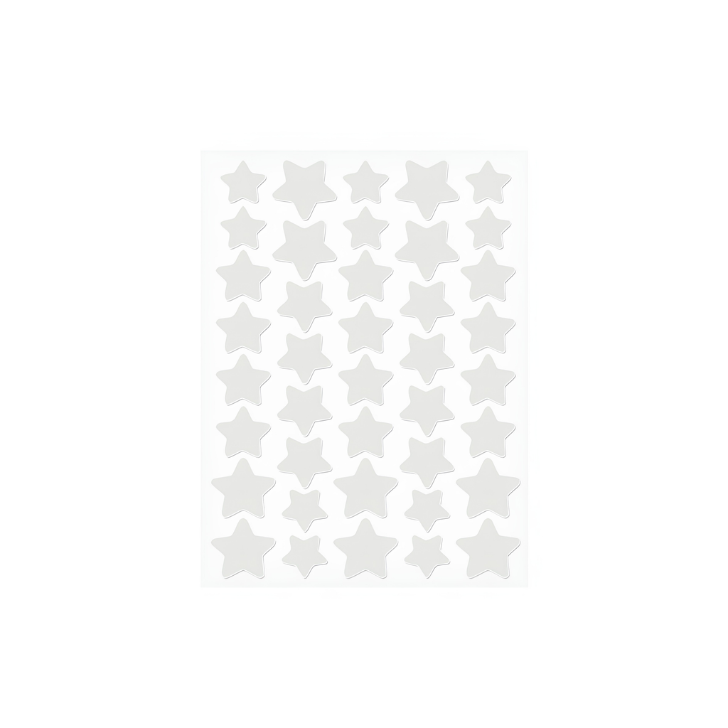 Colorful Heart Hydrocolloid Blemish Patches, 54 Counts, Skin Friendly Spot Care