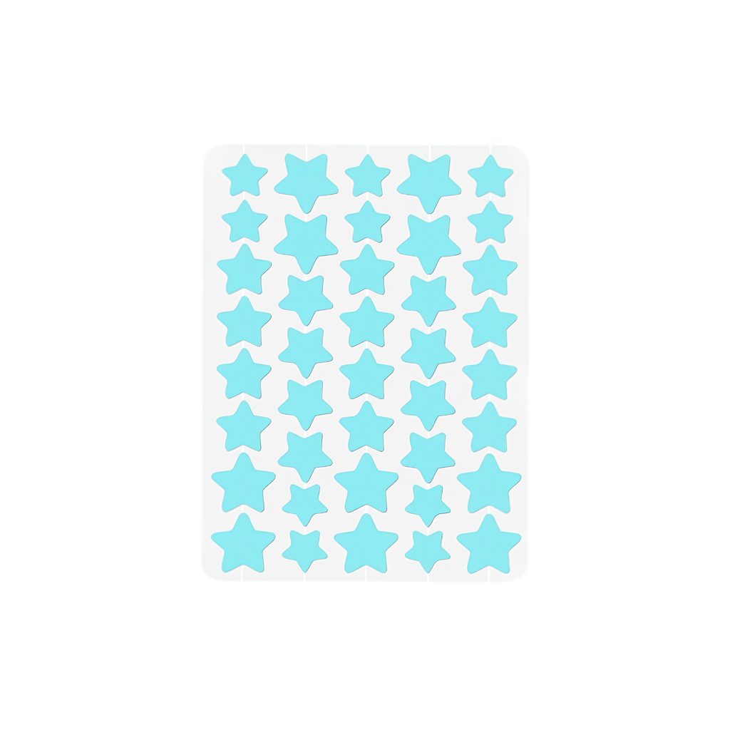 Colorful Heart Hydrocolloid Blemish Patches, 54 Counts, Skin Friendly Spot Care