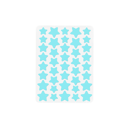 Colorful Heart Hydrocolloid Blemish Patches, 54 Counts, Skin Friendly Spot Care