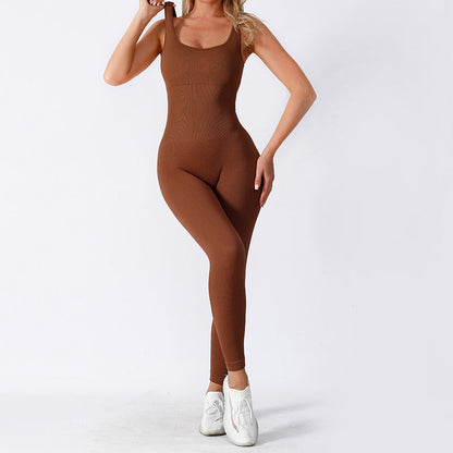 Seamless Sculpting Jumpsuit – Women’s Body Contour Activewear
